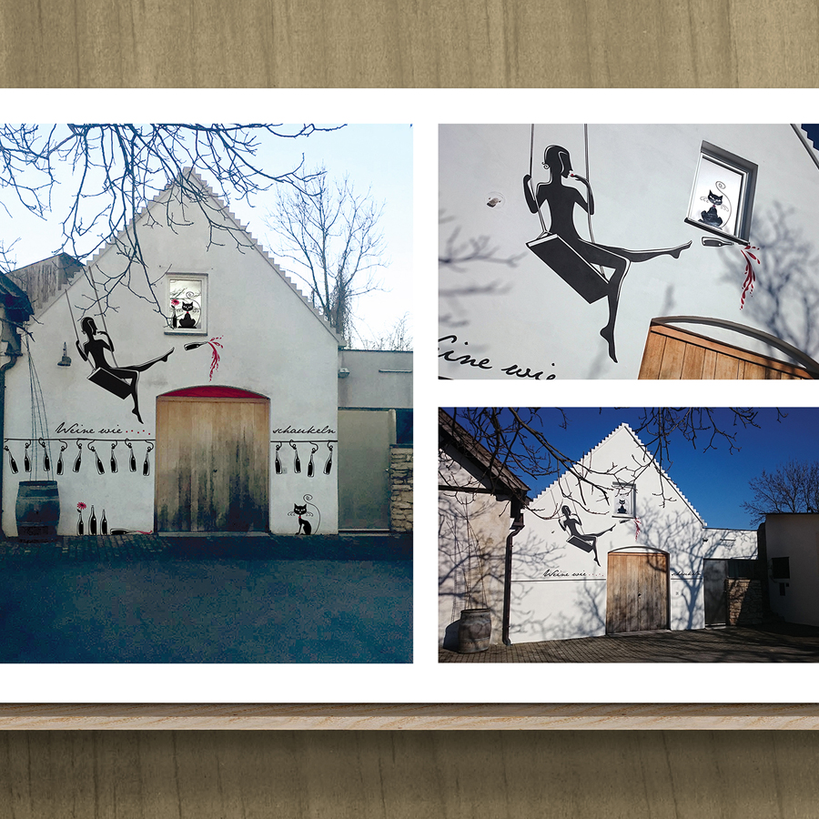 Wiederstein Kellerwand Bemalung